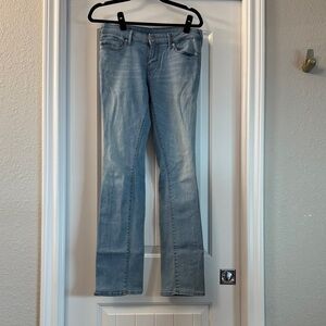 True Religion Light Blue Straight Leg Women's Jeans